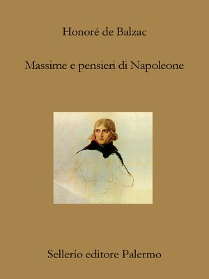 cover image of Massime e pensieri di Napoleone